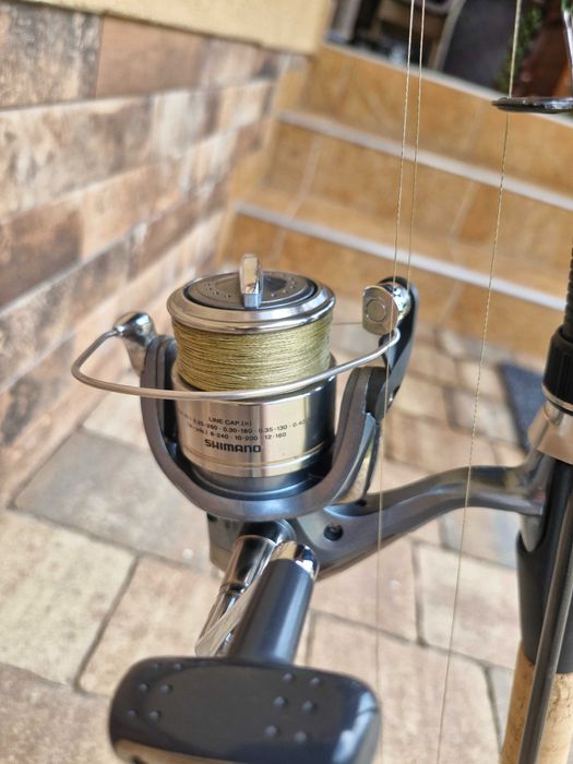 Lanseta spinning Shimano Catana+mulineta Shimano Nexave-de vanzare