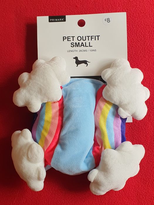 Чисто нова кучешка възглавница с дължина 26cm