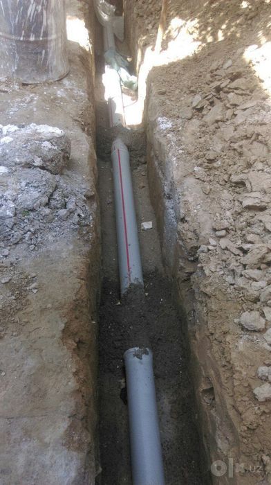Канализатсия и Водапиравот  казиш  ишлари киламиз