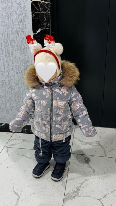 Зимний комбинезон для девочки