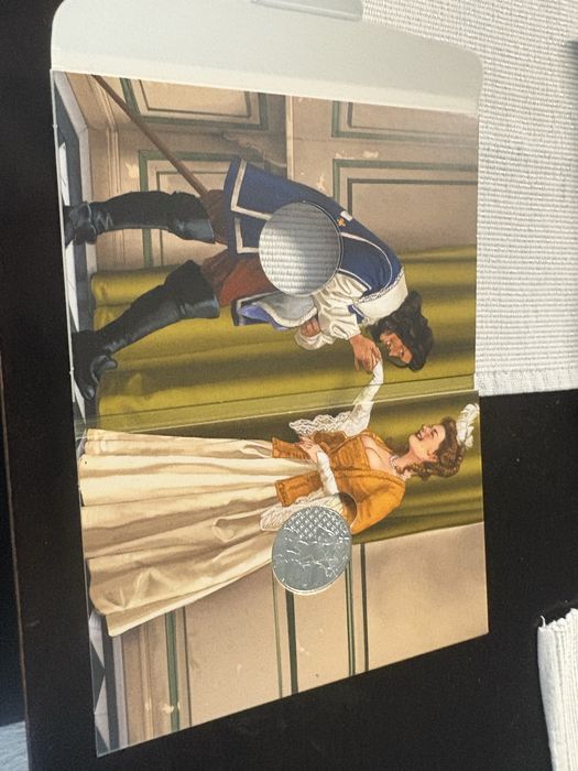 Здравейте продавам монета на тримата мускитари . Монетата е френска