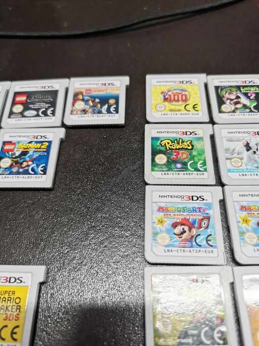 Vand/Schimb Colectie Lot 39 de jocuri (din 351) Nintendo 3DS ORIGINALE fara CUTIE  in valoare de 950 euro sau SCHIMB CU DIVERSE PRODUSE sau AUTO