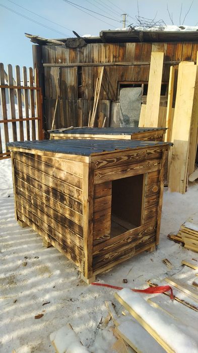 Будки для собак утепленные