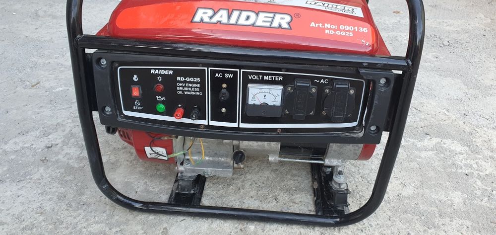 Generator benzina Raider , putere 2.8 kw, cadru metalic
