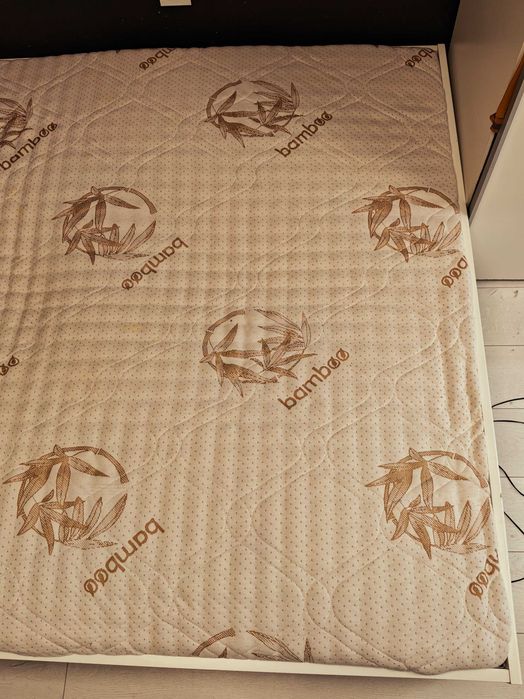 Топ матрак SleepMode Bamboo Massage 160x200 см, 8 см, 10/10 като нов