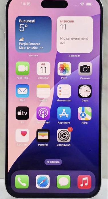 Iphone 15 PRO - White Titanium, impecabil