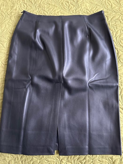 Пола-молив Mango от изкуствена кожа, размер 40