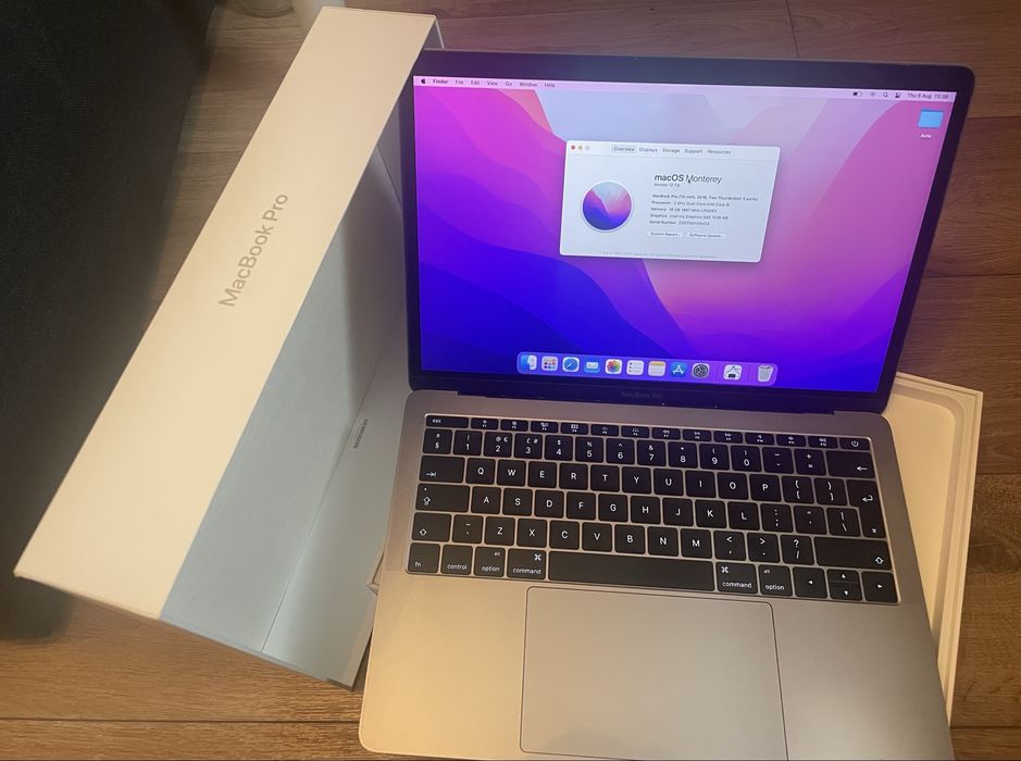 MacBook Pro 13 2016 Space Grey, 16GB RAM, SSD 256GB