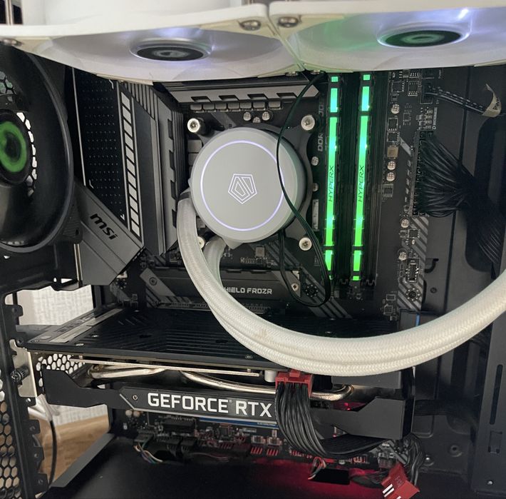 Продам мат. плат msi b460 tomohawk с i7 10700