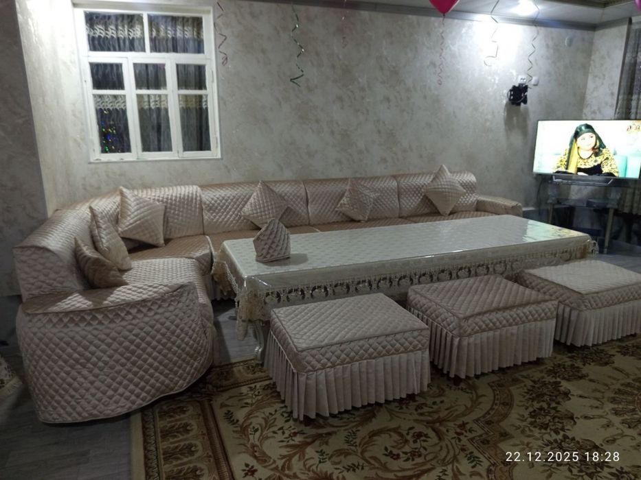 Parda va dasturxon chexolla tikish xizmati