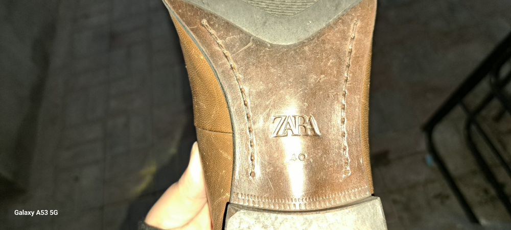 Лоферы мужские  Zara