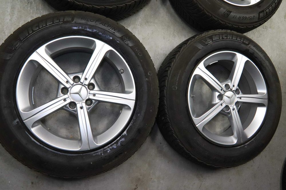 Jante originale Mercedes GLA GLB 17 inch 215 65 17 iarna Michelin