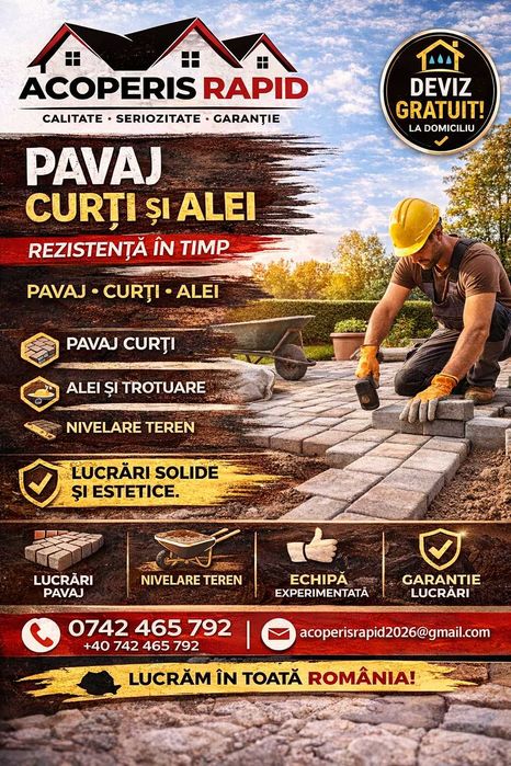 Totul într-un singur loc – Acoperiș + renovări + construcții