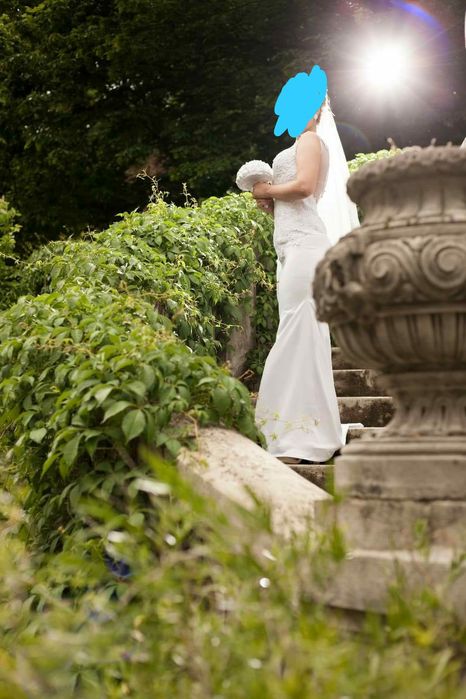 Rochie de mireasa marimea M puratata o singura data