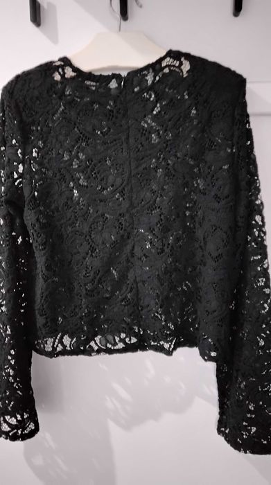 Дантелена нова блуза Zara, размер М