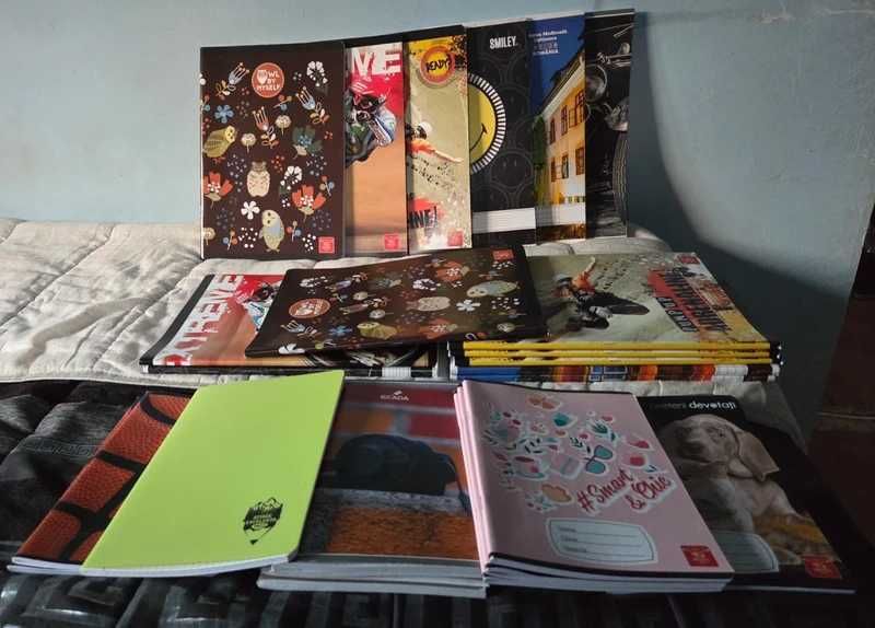 Caiete pentru scoala - multiple variante !