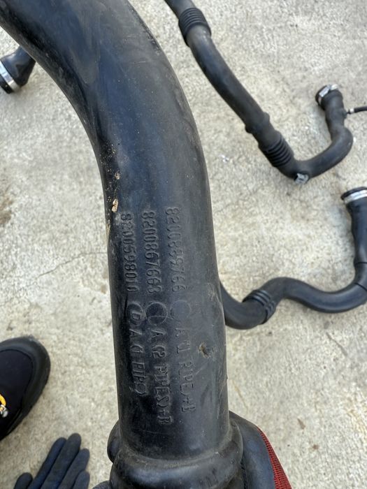 Tub plastic furtun intercooler plastic dacia logan 1.5 dci euro 4