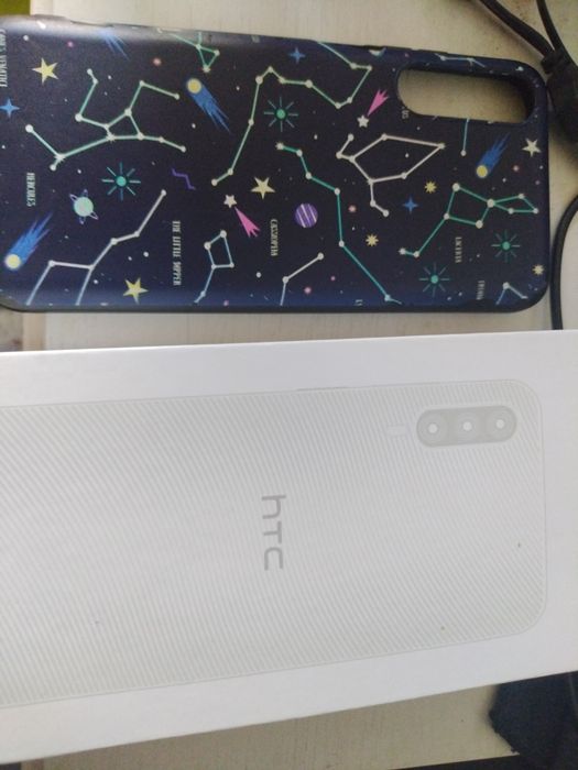 Телефон HTC Desire 22 Pro 5g 6.6", 8GB/128GB безжично зареждане, sdcard слот, вход слушалки Android 12