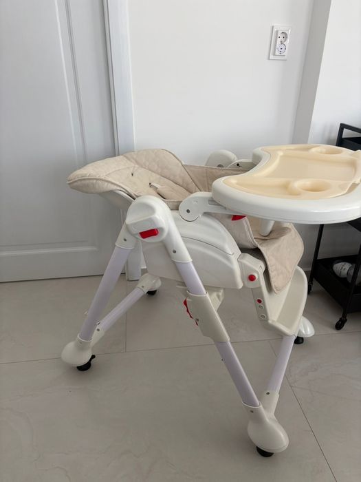 Scaun de masa Wunderkid Swing 2 in 1, cu leagan, Bej