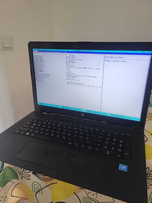 Dezmembrez laptop HP 17-by-0100ng display 17.3 baterie tastatura