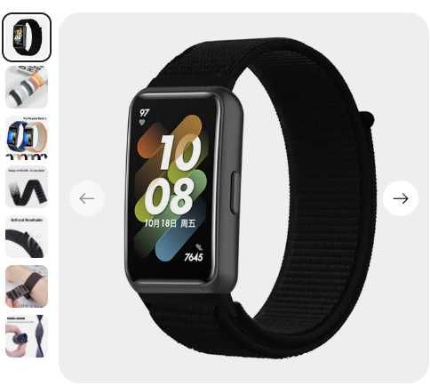 Huawei Band 7 Red color