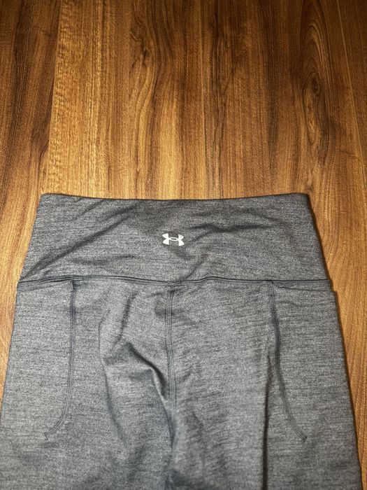 клин UNDER ARMOUR Women's UA Meridian Heather Crop LEGGINGS GRAY 1356379-001