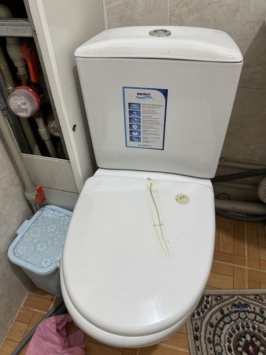 туалет с бочком