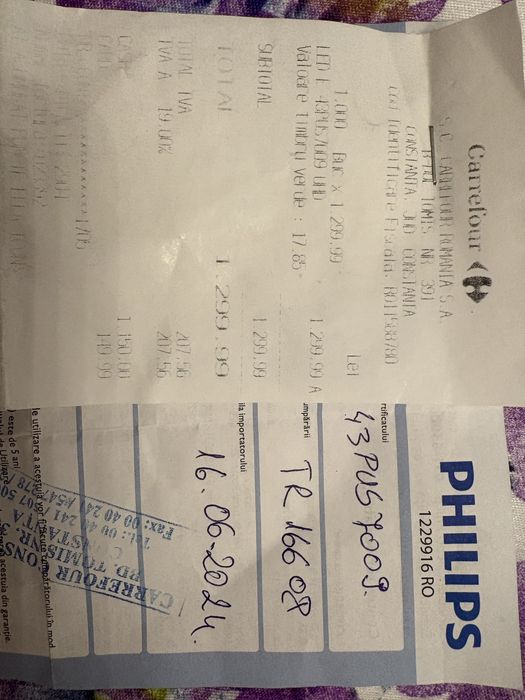 Televizor smart hd philips