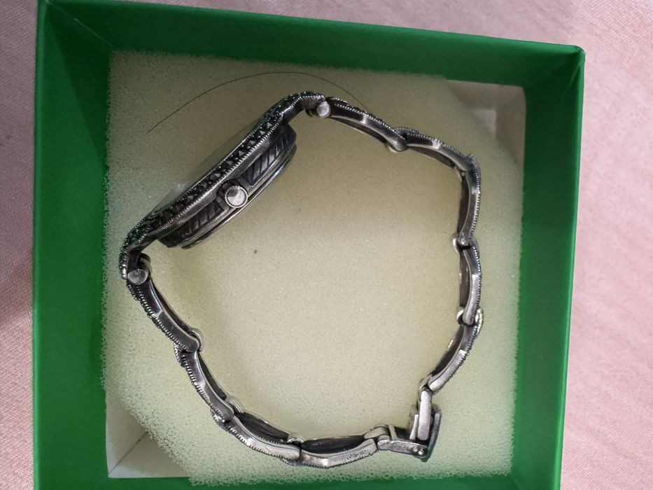 Часы -браслет серебряный