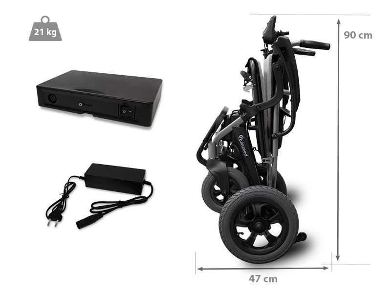 Scaun rotile electric