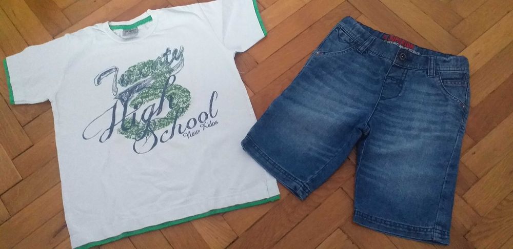 Детски фирмени дрехи за момче на Зара и др-размер 116-128/40-60лв.