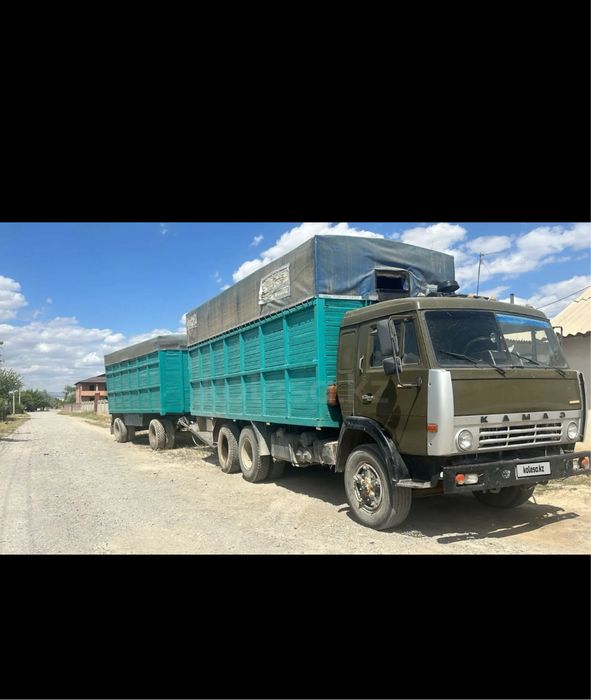 Камаз с прицепом