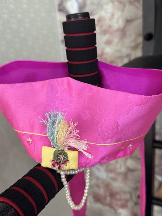 Ханбок для девочки с шапочкой