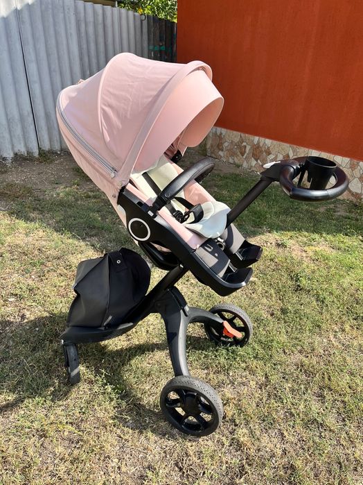 Stokke V6 limited edition в бебешко розово