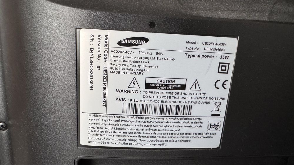 TV Samsung Led HD 80cm