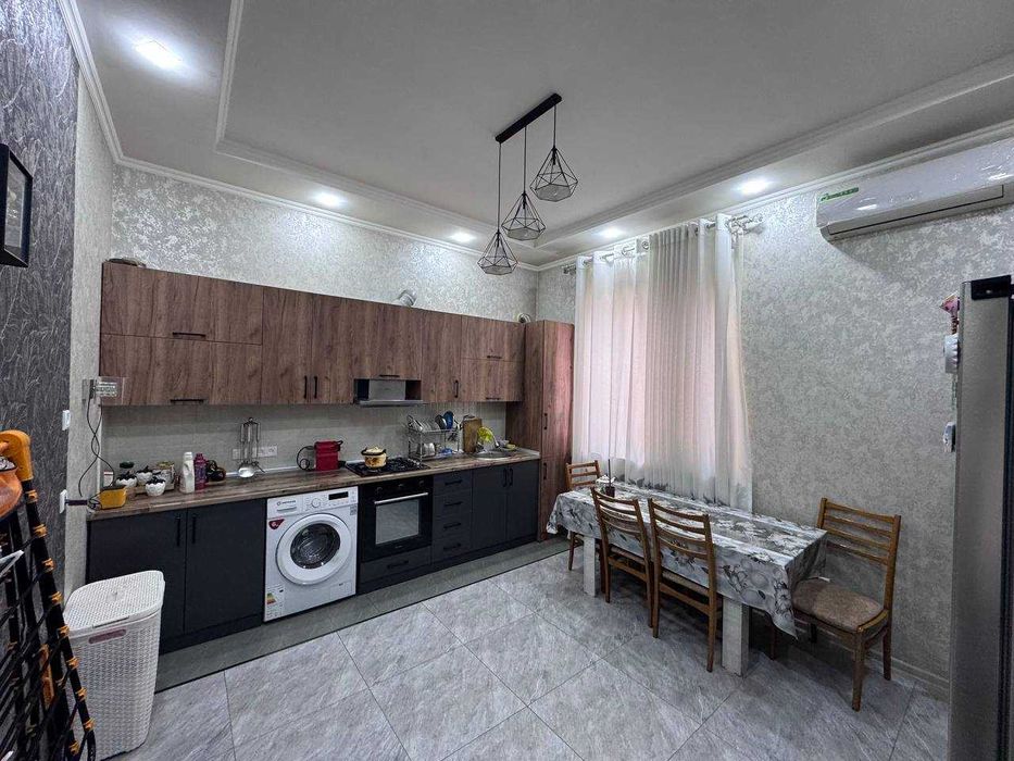 Новый коттедж на ул. Сайрам 1 сотка 3 комнаты, мебель + техника=