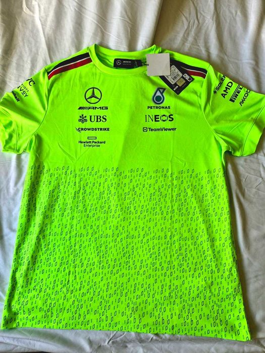 Mercedes AMG Petronas F1 тениска L – Оригинал