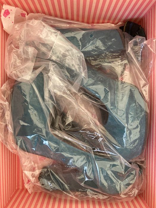 Дамски обувки с ток Fornarina - син велур