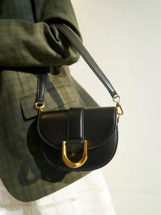 Charles & Keith mini Gabine saddle bag