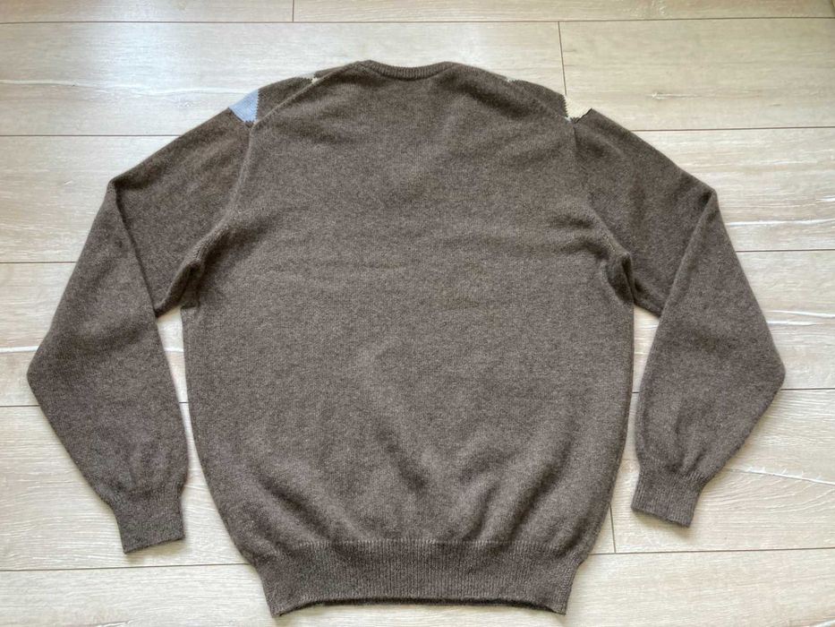 F.D. Fielding 100% Cashmere мъжки кашмирен пуловер кашмир размер XL