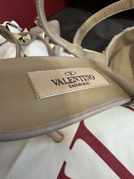 Sandale Valentino Rockstud 105mm - piele naturala mata/premium/video