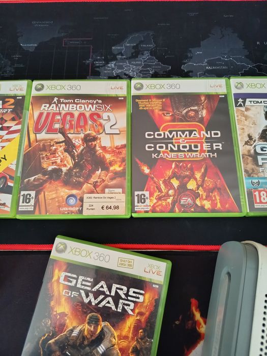 Consola Xbox 360 Jasper 60 GB HDD stare foarte buna + 7 Jocuri
