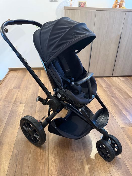 Vand carucior Quinny Moodd 3 in 1 + baza scaun Maxi Cosi