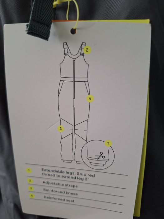 Детски топъл и непромокаем ски гажеризон