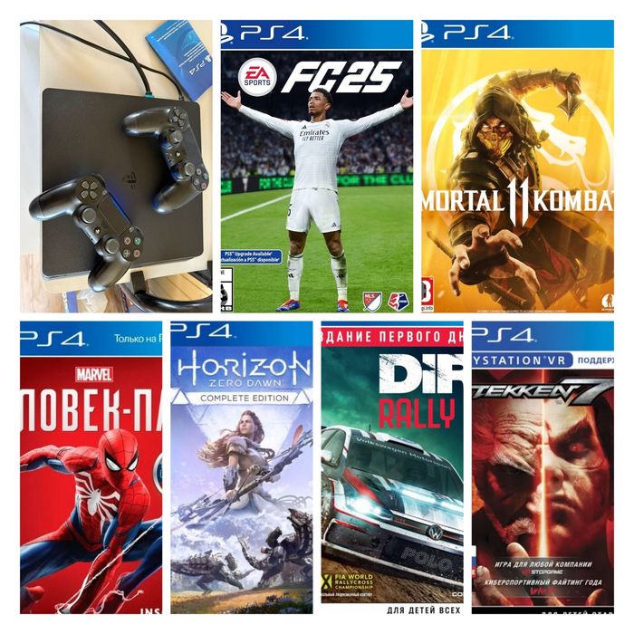 Sony playstation 4 slim 1tb  playstation 4  ps4  пс4