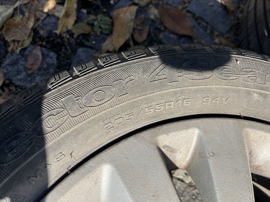 Джанти с гуми 16ки GM Opel 6Jx16 ET 49 - Astra / Zafira