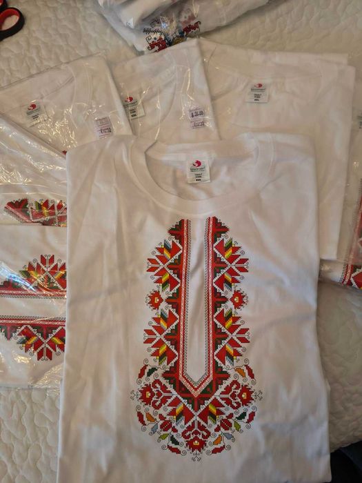 Ново! Тениски с принт.Народни мотиви. 15 лв.