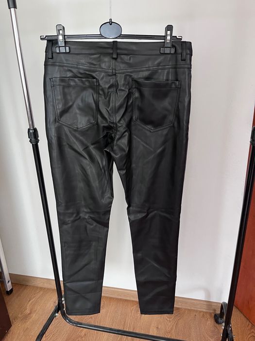 Pantaloni eleganti femei semi piele