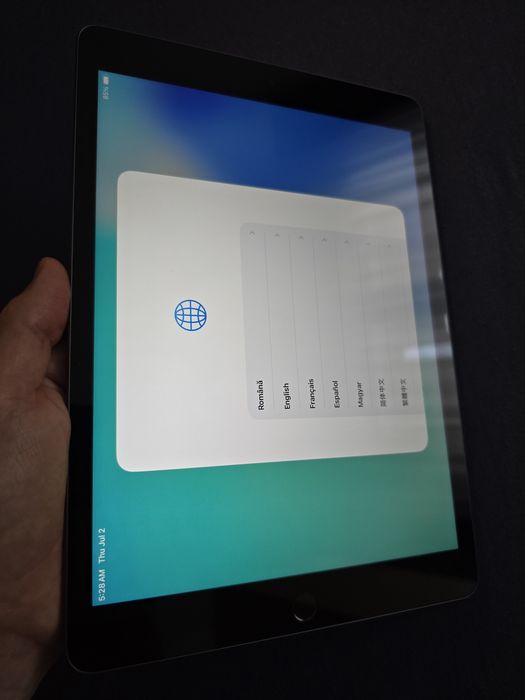 Tableta Apple iPad 9th Gen 2021 10.2 inch 64GB Wi-Fi - 91% battery health - garanție 07.2026