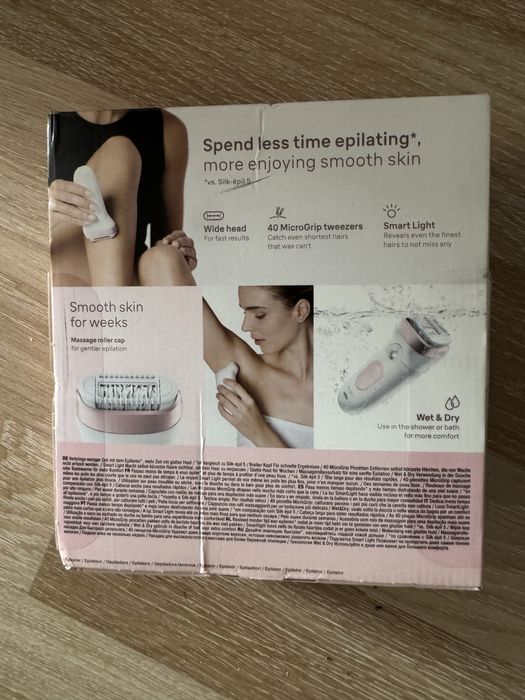 EPILATOR Braun SE7000/40pensete/2viteze/ACUMULATOR